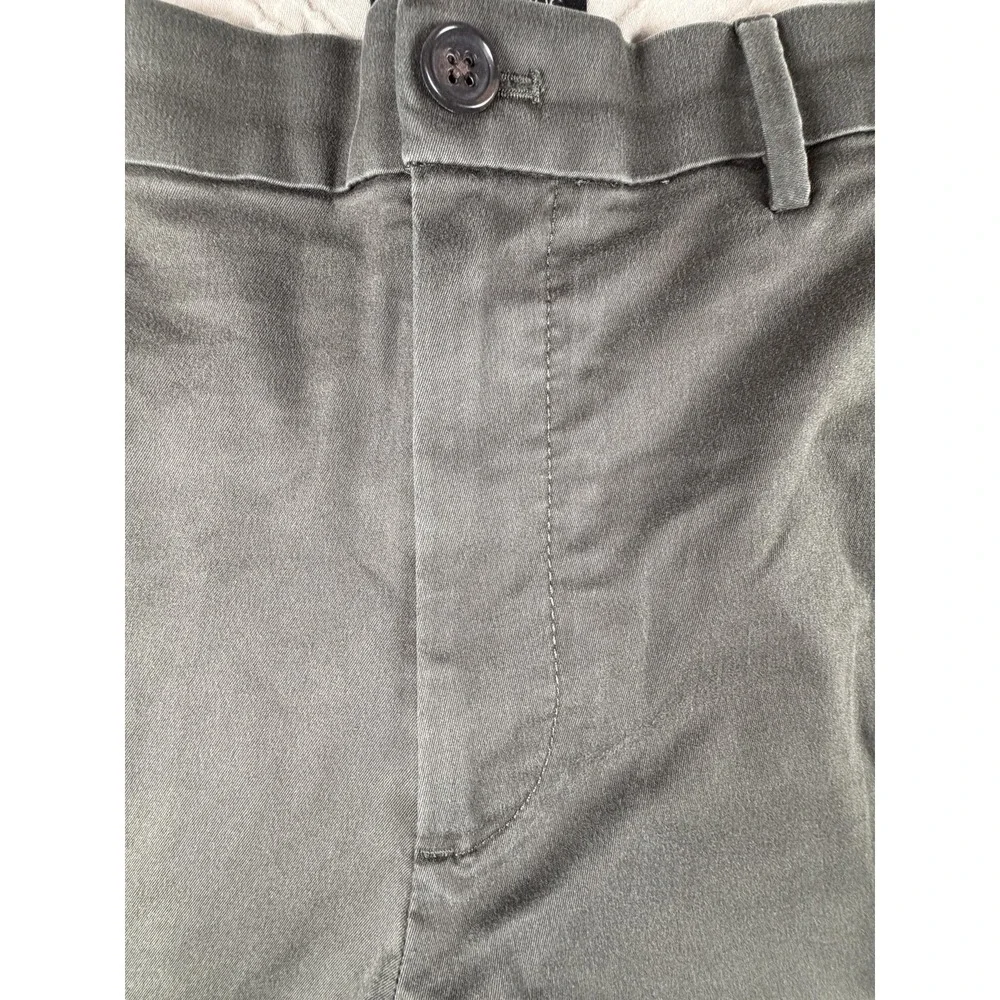 Banana Republic Pants Mens 35x34 Dark Gray Slim Fit Chino Stretch Twill Casual